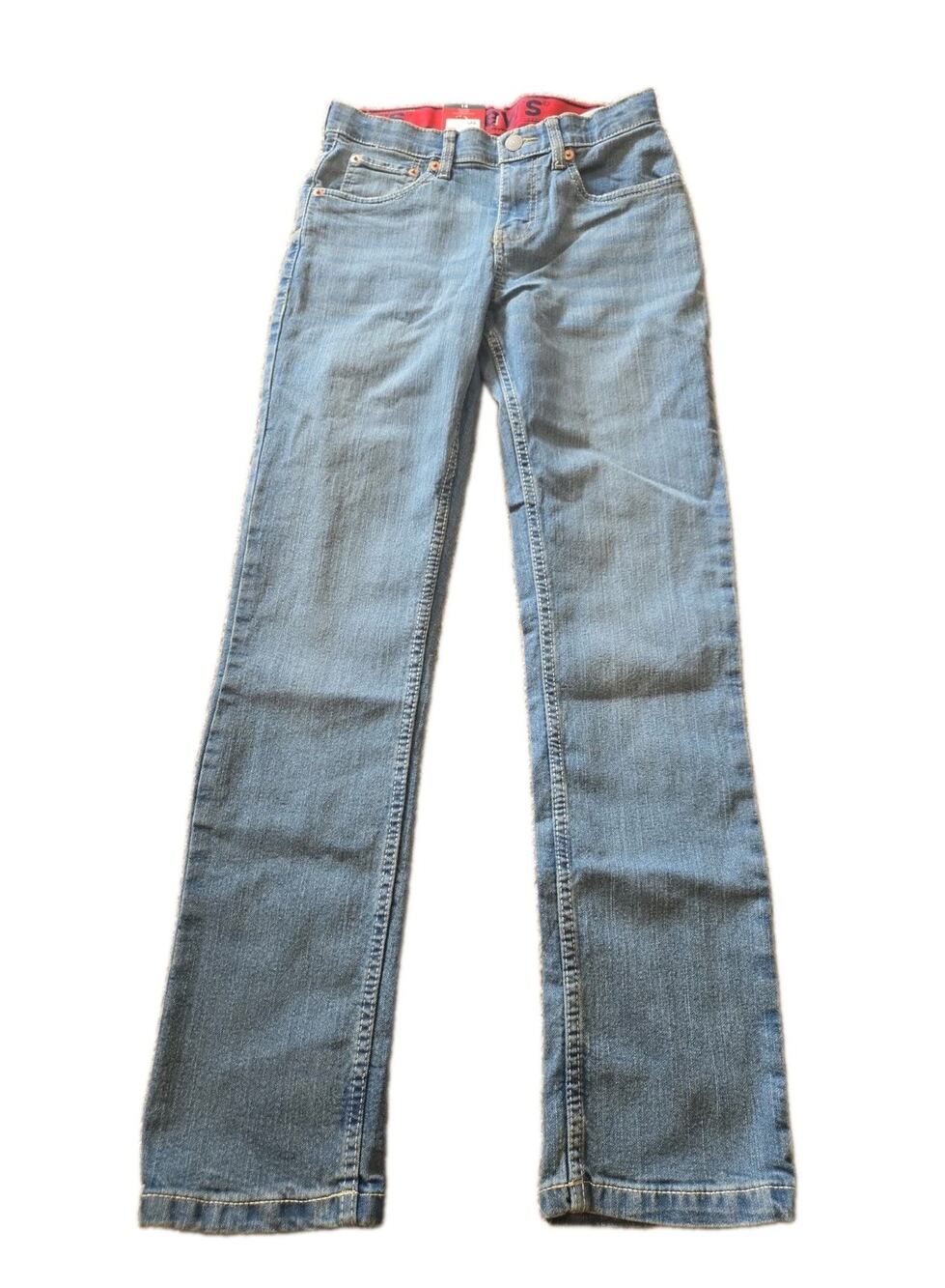 Levi's 511 Boys Slim Flex Stretch Jeans Size 14 Regular Light Wash NWT